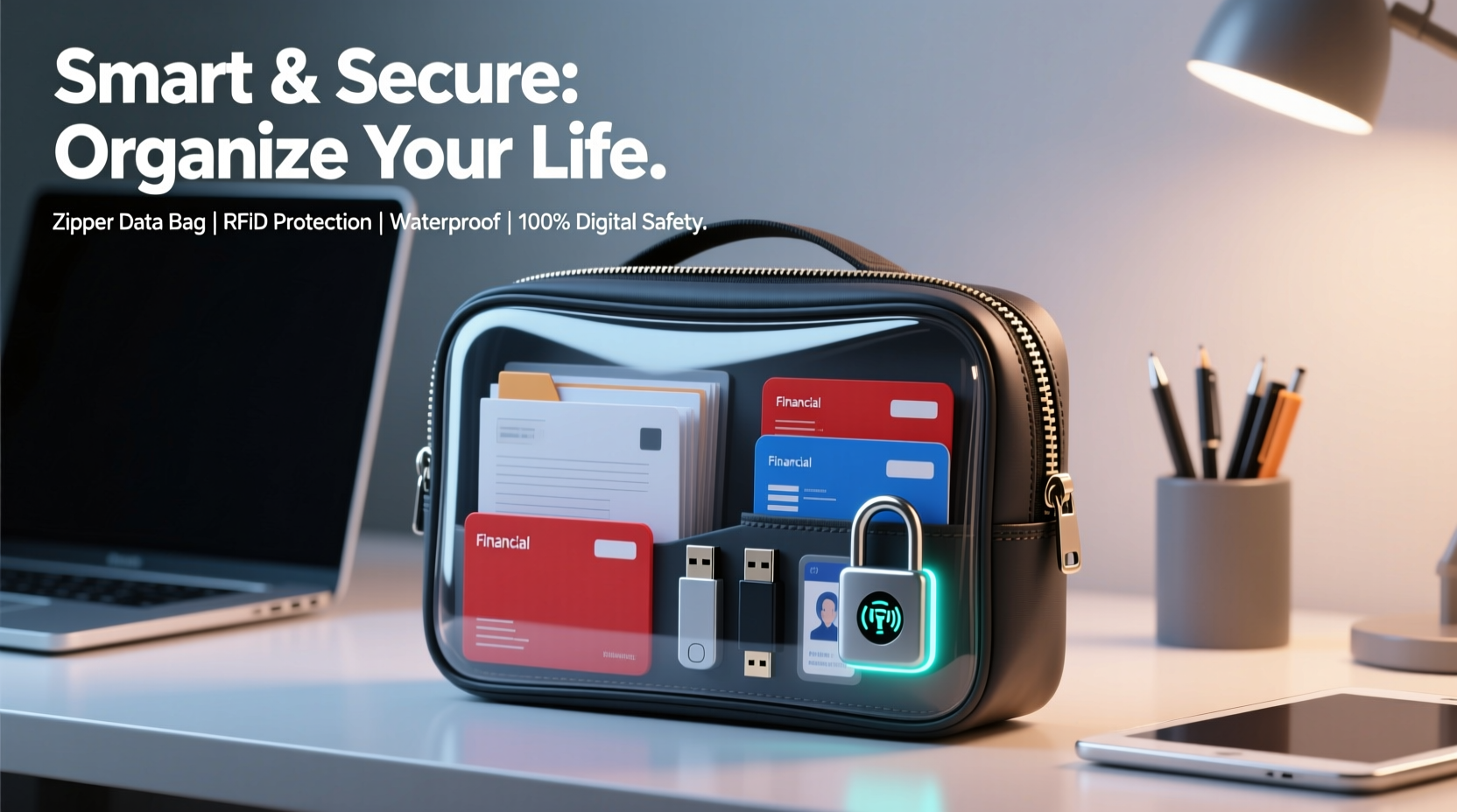 smart and secure how to organize and protect important documents with a zipper data bag