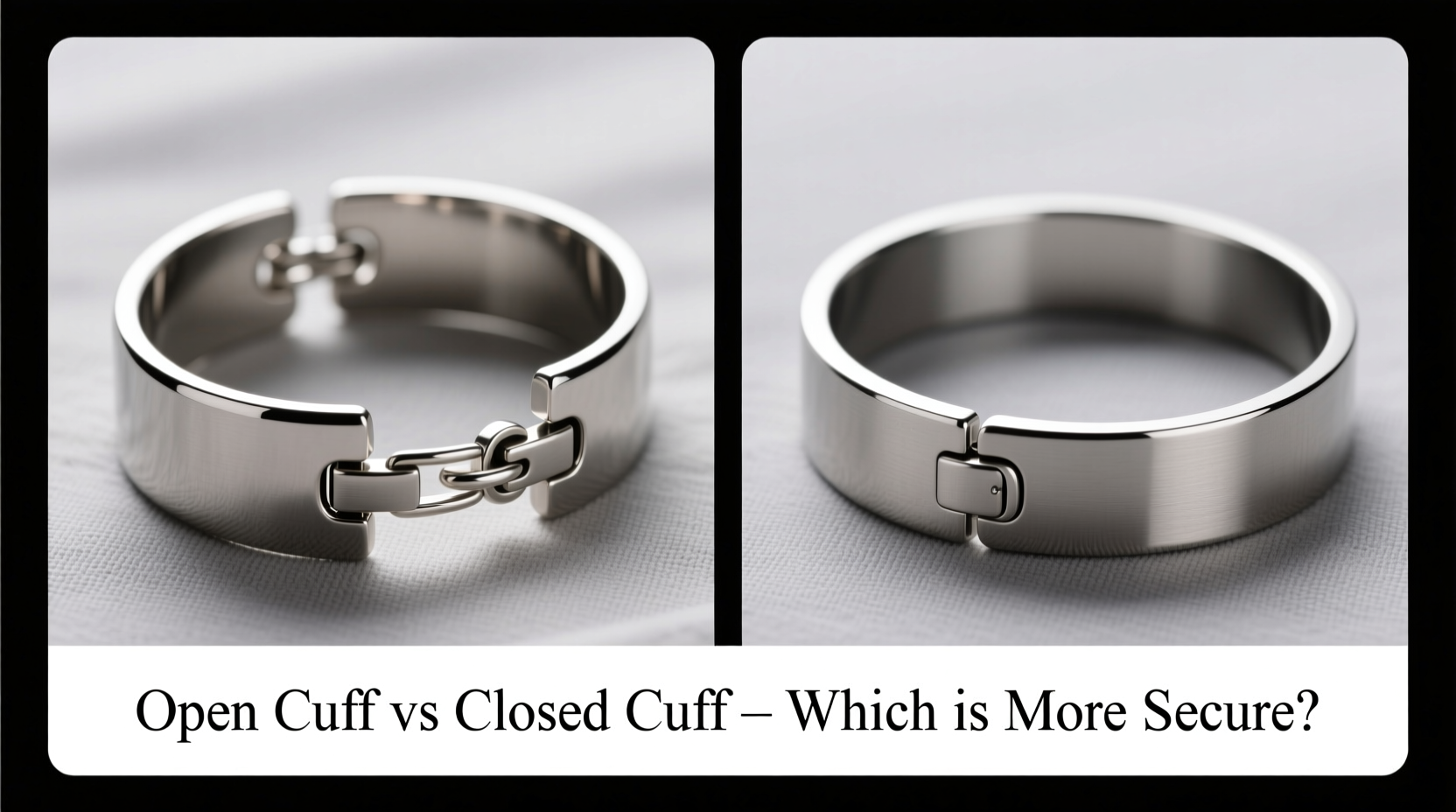 Open Cuff Vs Closed Cuff Bracelets Which Is More Secure
