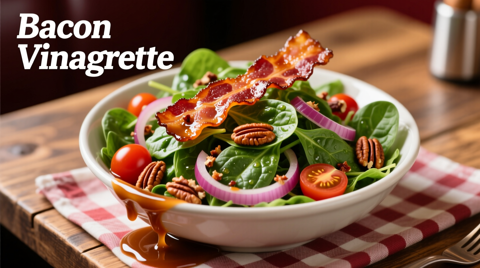 Perfect Bacon Dressing for Spinach Salad Recipe