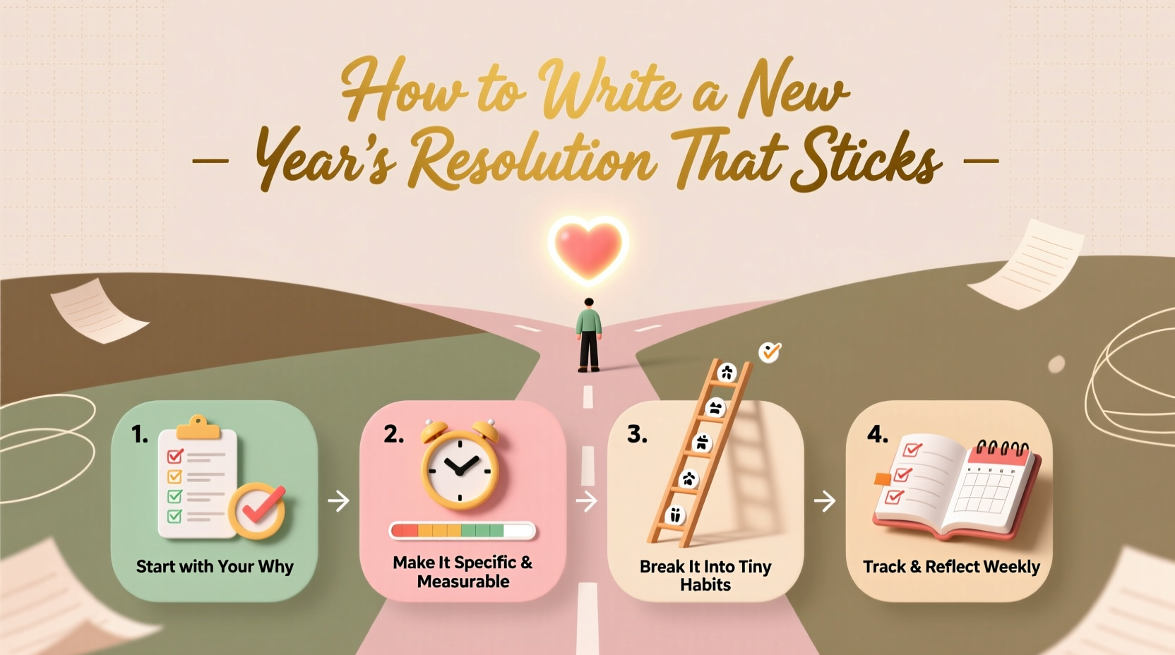 how to write a resolution for new year