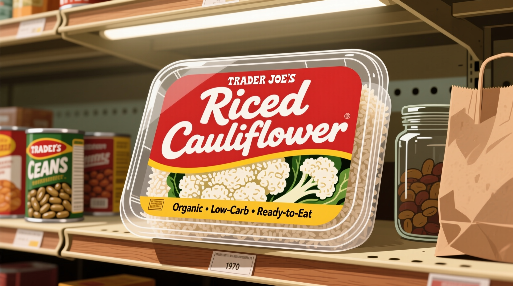 trader joe s riced cauliflower