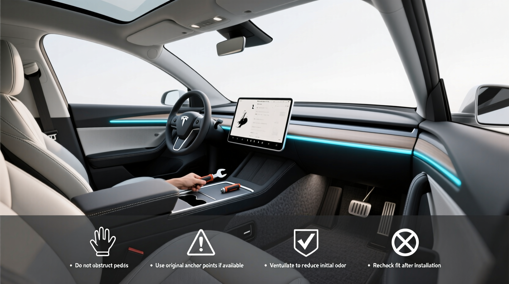 Model Y Ambient Lighting Kit Buying Guide: How to Choose