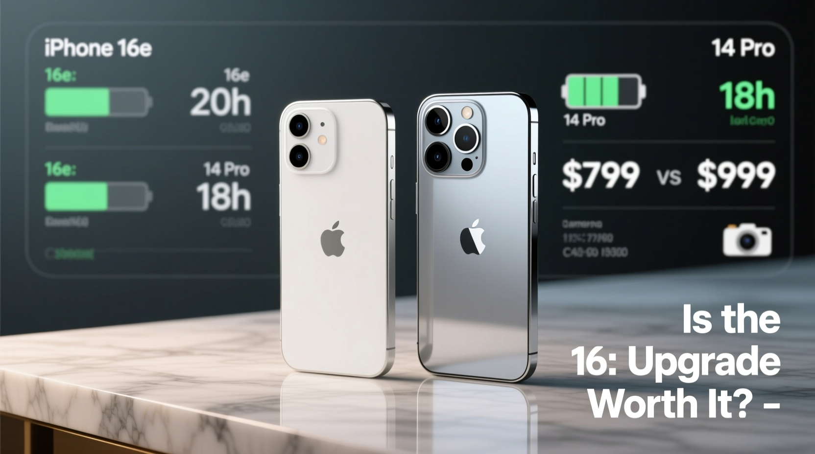 iphone 16e vs 14 pro is the newer model really worth ditching the pro features for