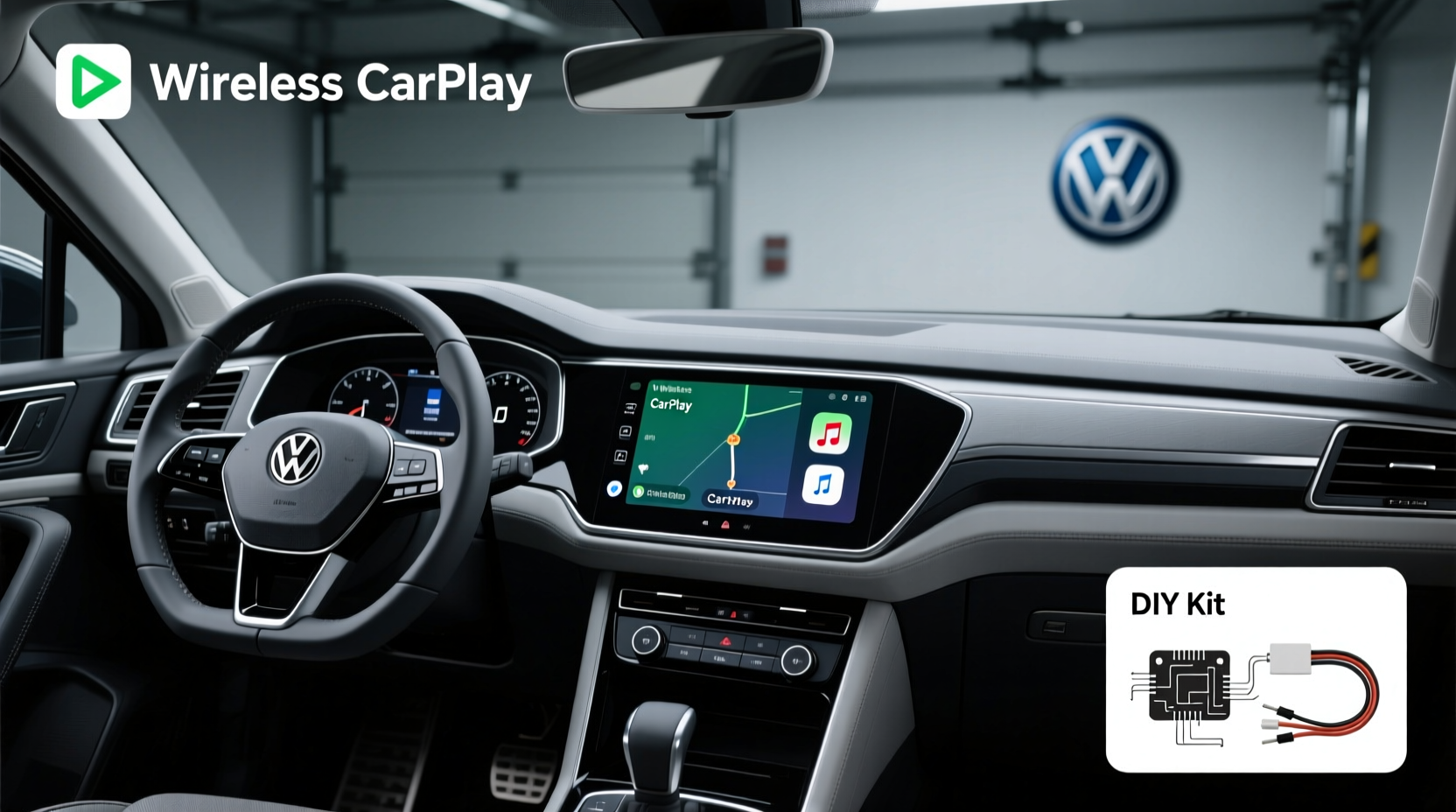 tiguan 2025 wireless carplay install