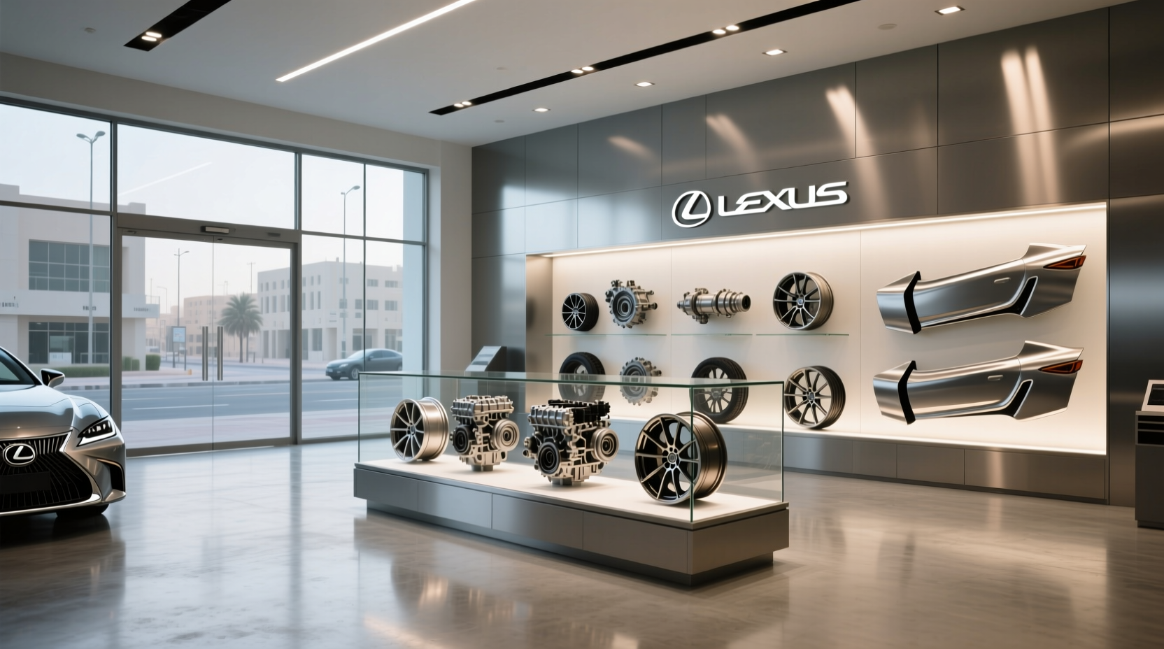 Where to buy genuine Lexus spare parts in Sharjah?