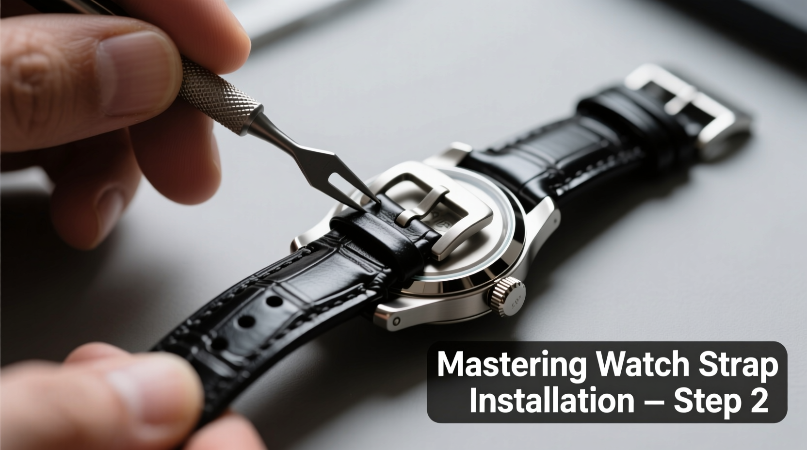 mastering watch strap installation a step by step guide for a perfect fit 2