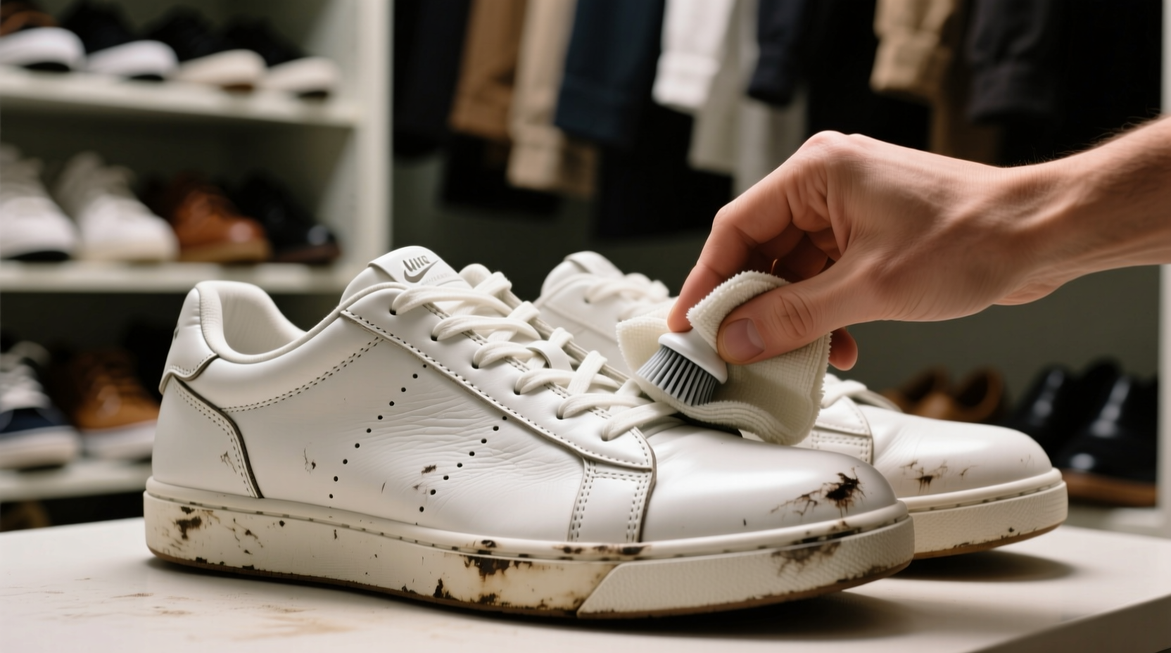 how to remove scuff marks from shoes