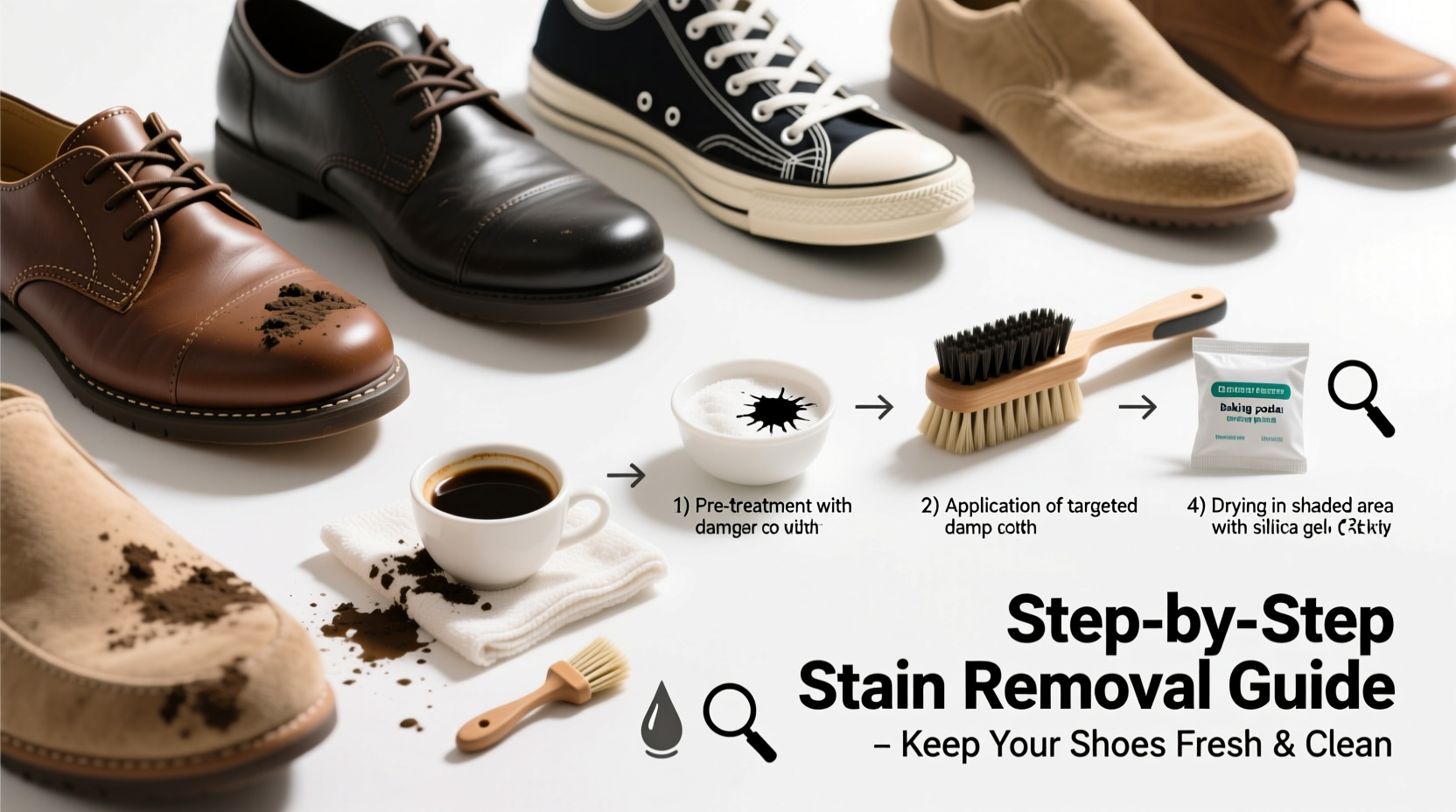 effective techniques to remove stains from shoes a complete care guide
