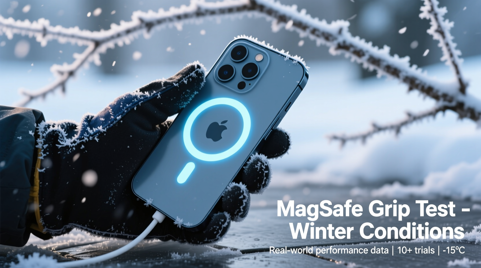 winter cold magsafe grip test