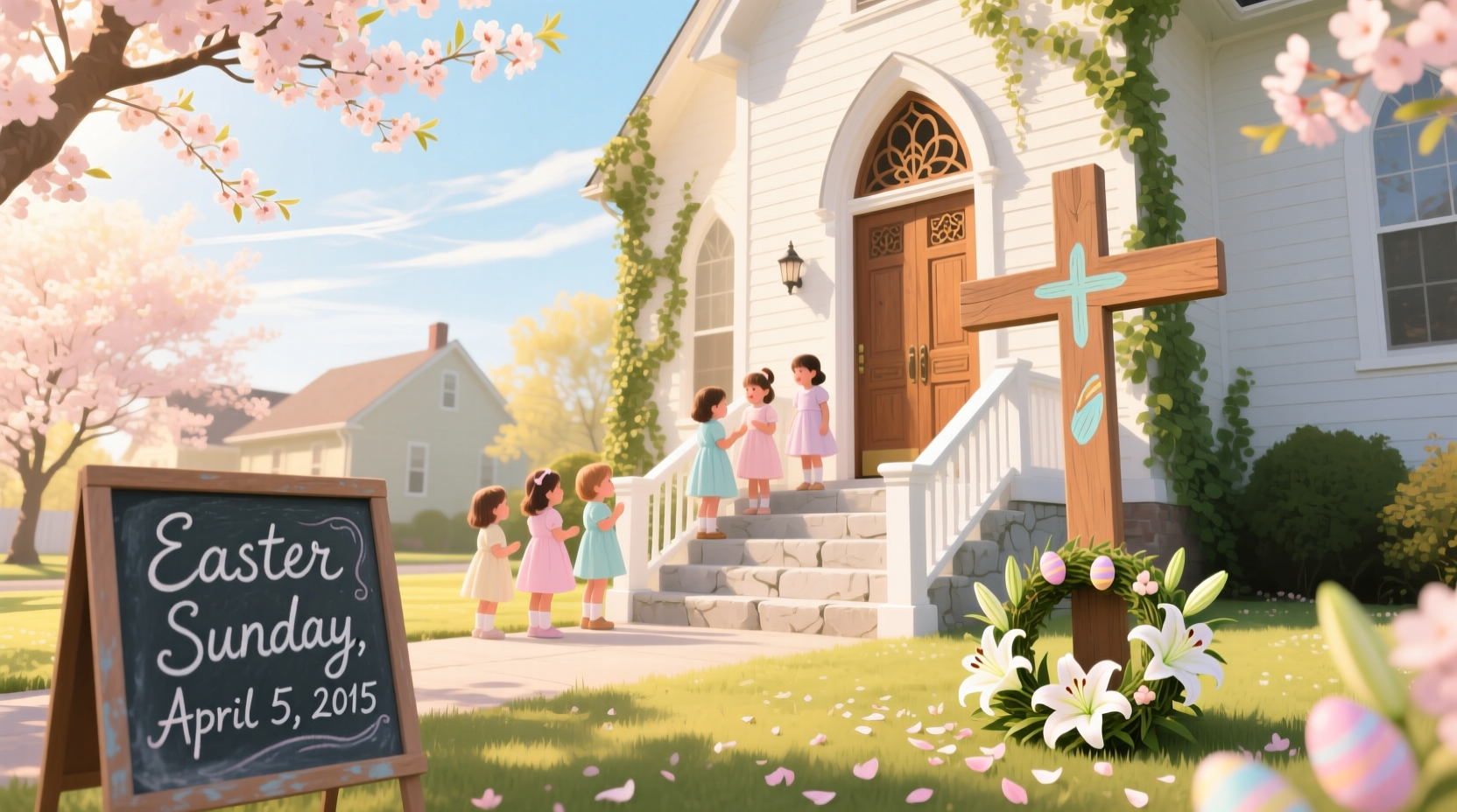 what day does easter land on in 2015