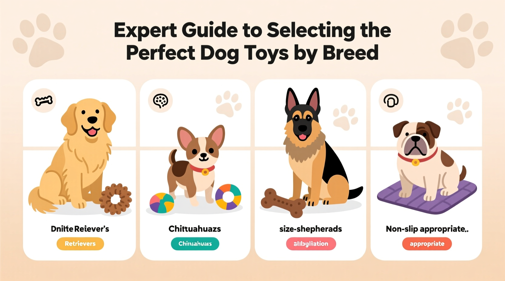 expert guide to selecting the perfect dog toys tailored to your breeds needs