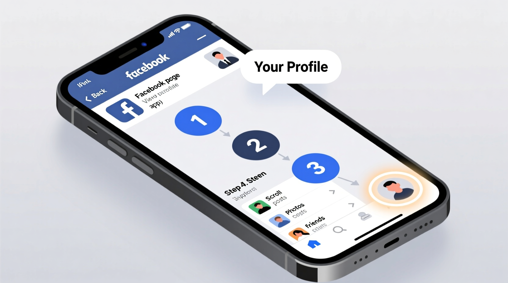 how to quickly find and view your facebook profile a step by step guide