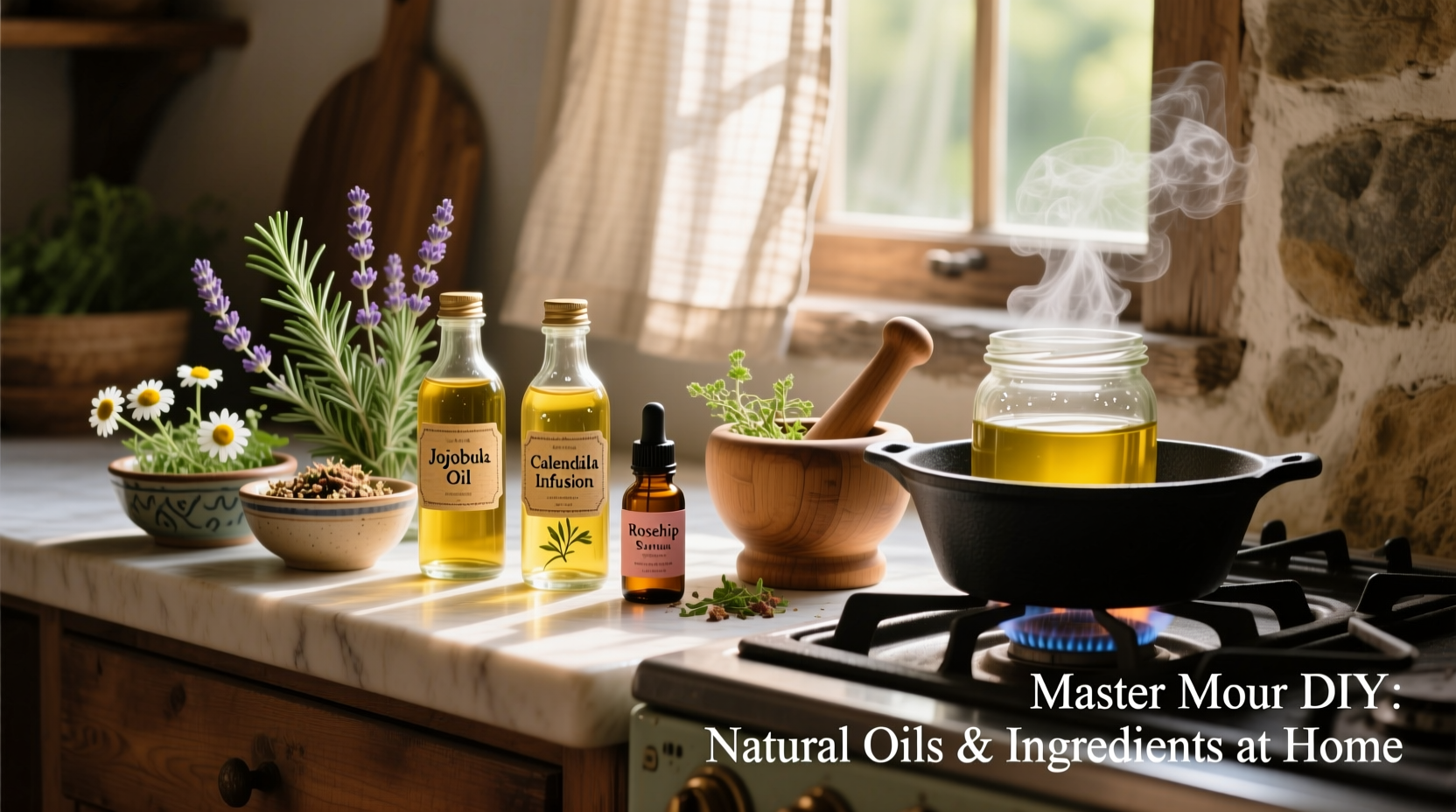 mastering diy how to make your own natural oils and ingredients at home