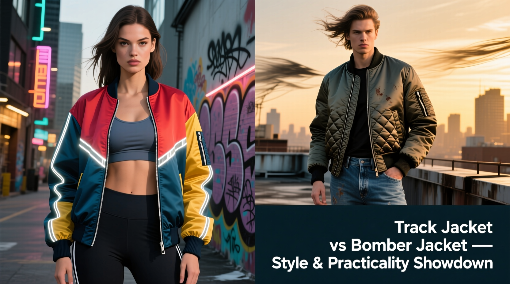 track jacket vs bomber jacket which ones actually more stylish and practical