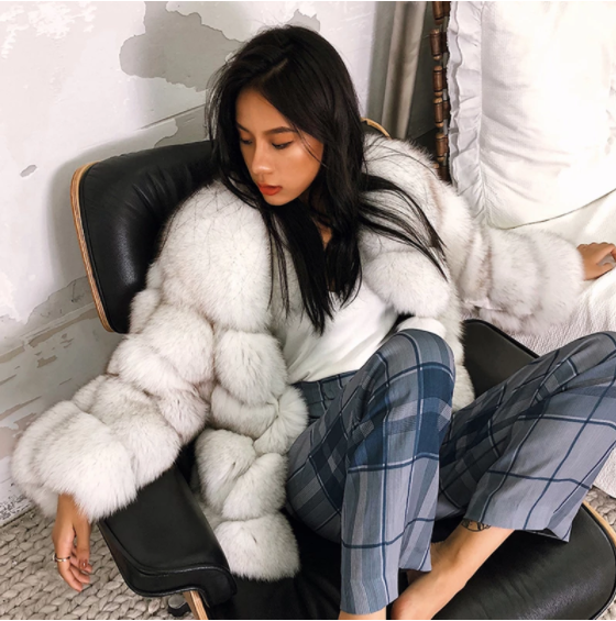 winter jacket women long parka real fur coat natural fox fur collar jacket army green long parka fashion sweet wear