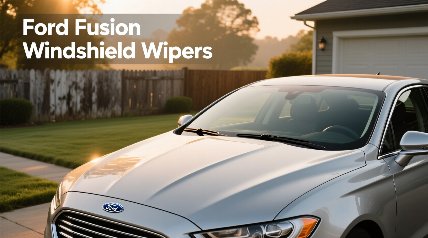 How to Choose & Replace Ford Fusion Windshield Wipers