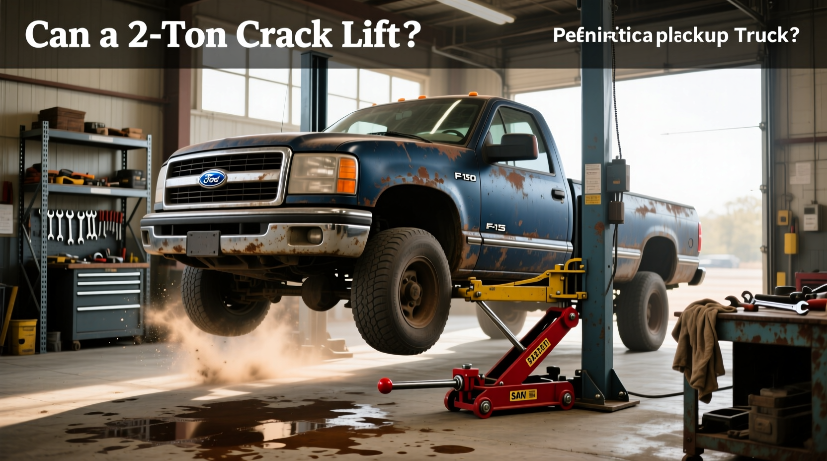 2 ton jack for pickup truck is it enough 