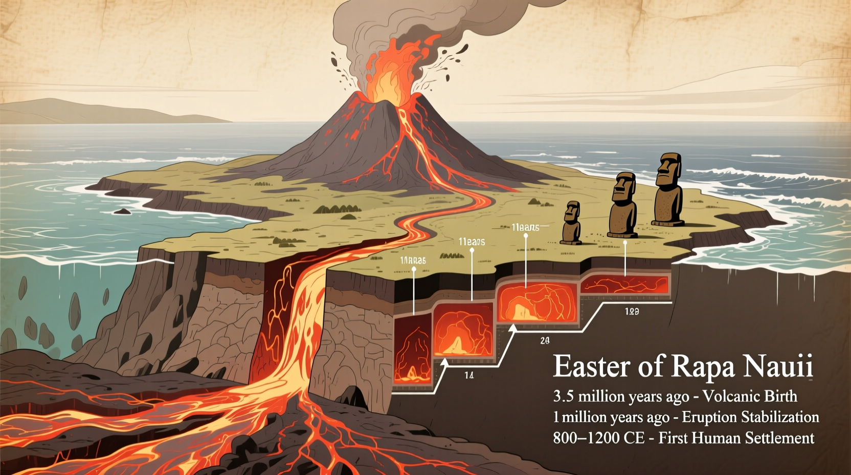 when was easter island made