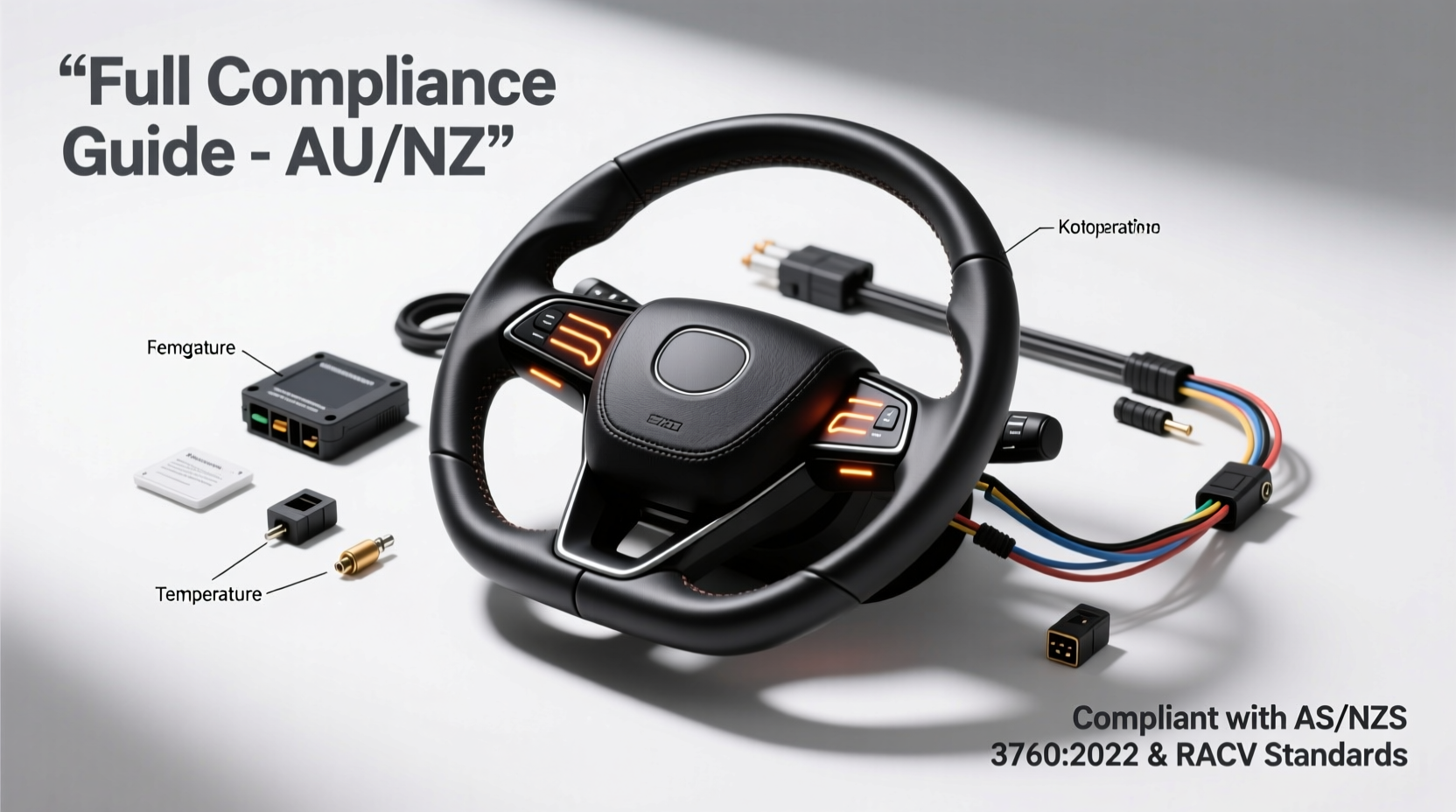 heated steering wheel install au za