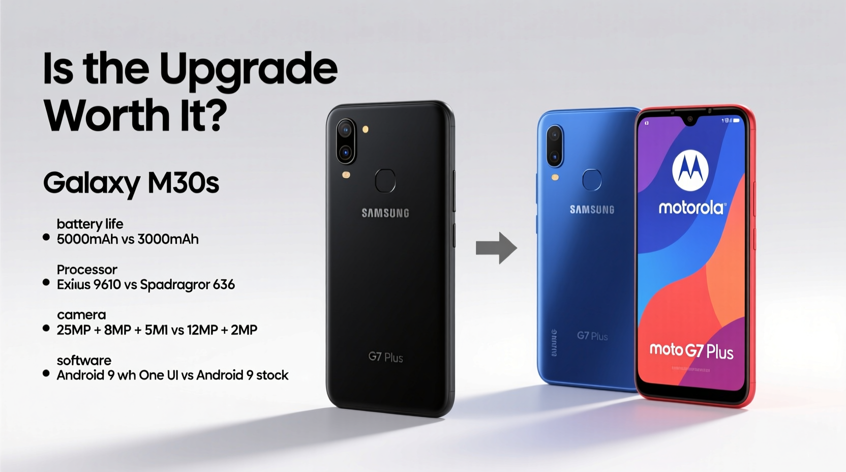 switching from samsung m30s to moto g7 plus is the upgrade worth it