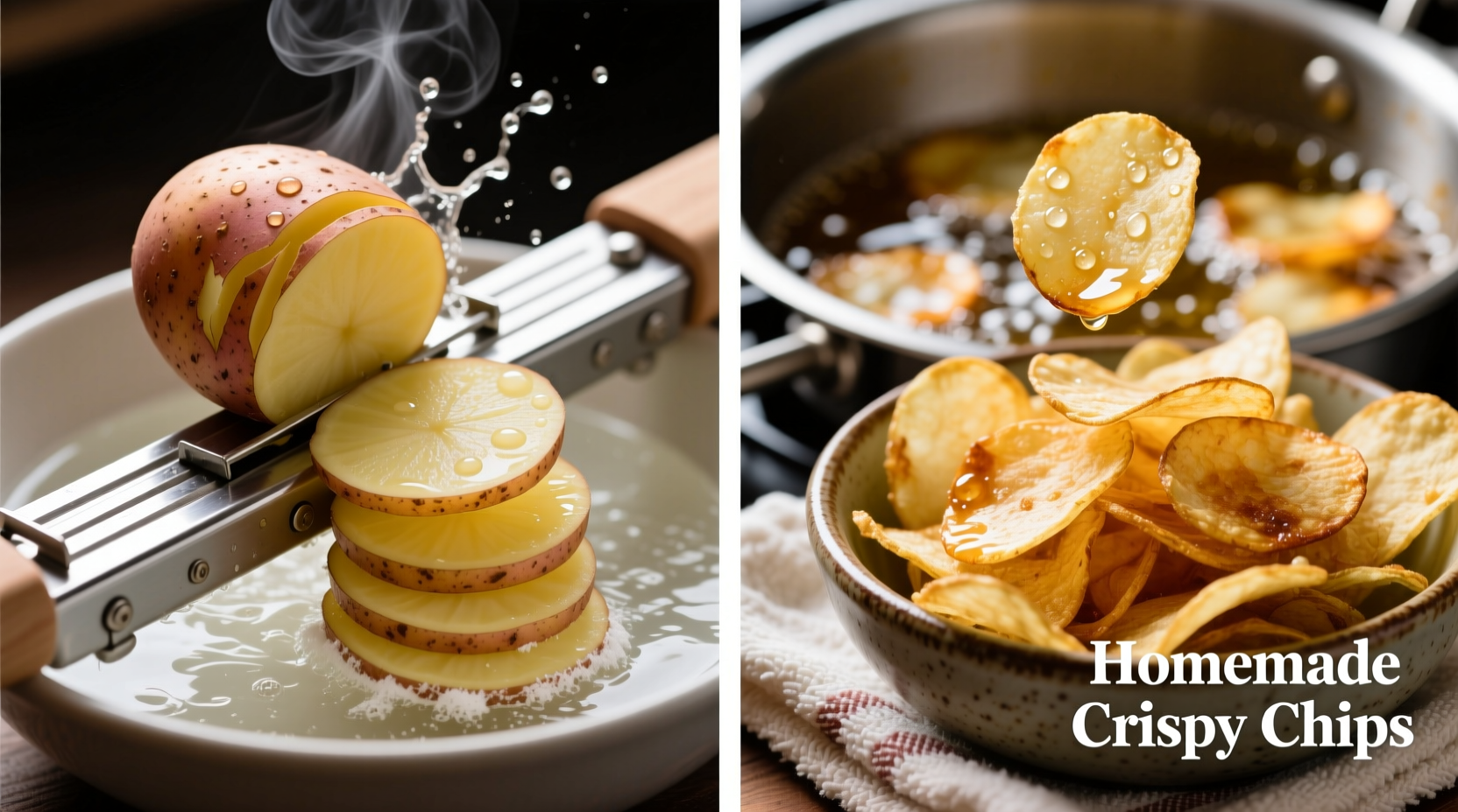How to Make Crispy Potato Chips from Scratch (30 Min)