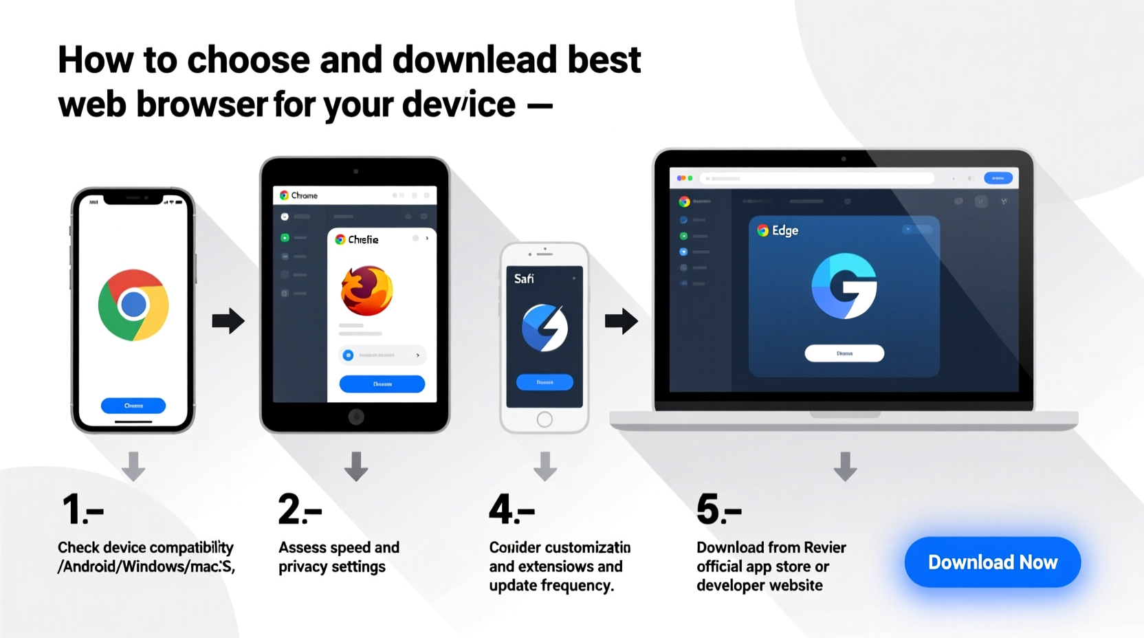 how to choose and download the best web browser for your device a step by step guide