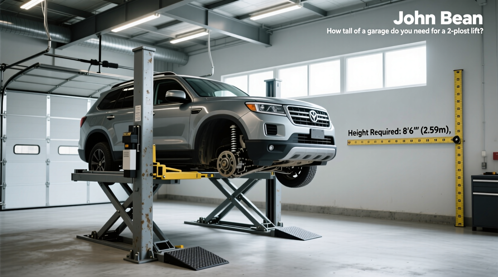 How to Choose a John Bean 2 Post Lift: Price & Garage Height Guide