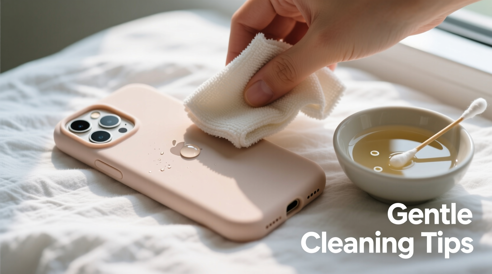 gentle and effective methods to clean a soft iphone case without causing damage
