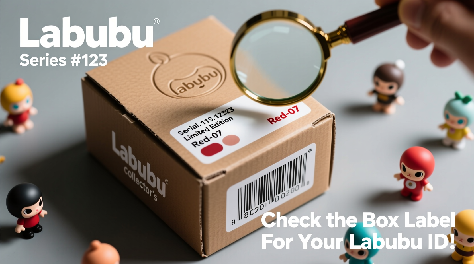 how to tell what labubu you got without opening box