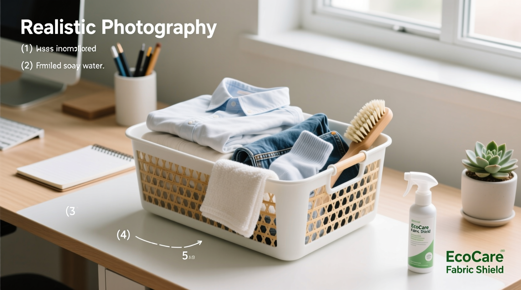 step by step guide to safely and thoroughly clean your desktop clothes organizer basket