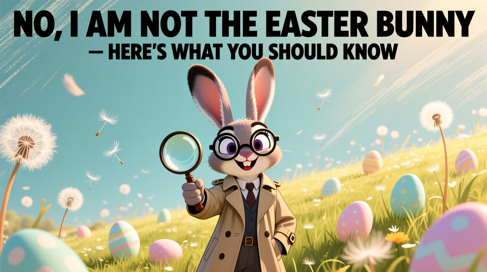 No, I Am Not the Easter Bunny – Here's What You Should Know