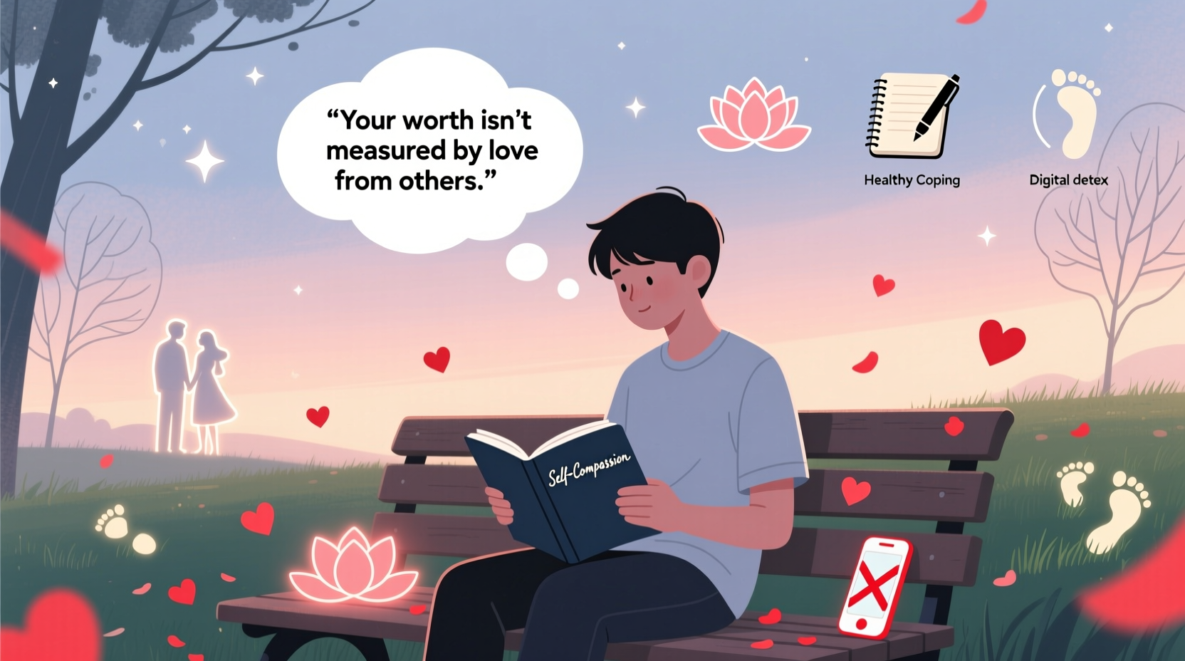 how to avoid being depressed on valentines day