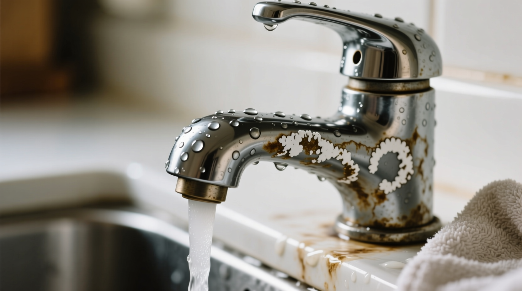 how to remove hard water stains
