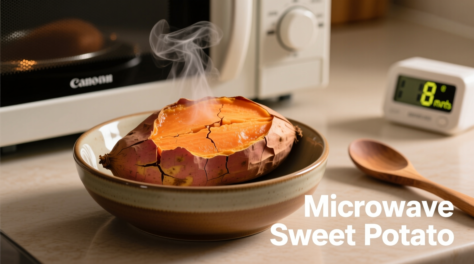 can you microwave sweet potato