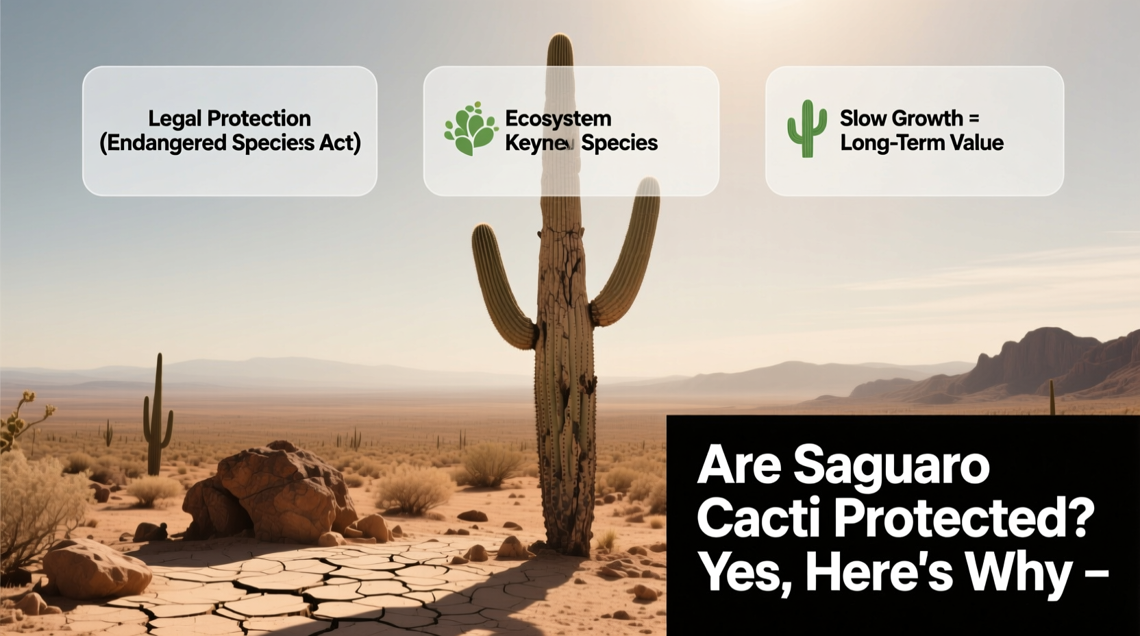 Are Saguaro Cacti Protected? Yes, Here's Why