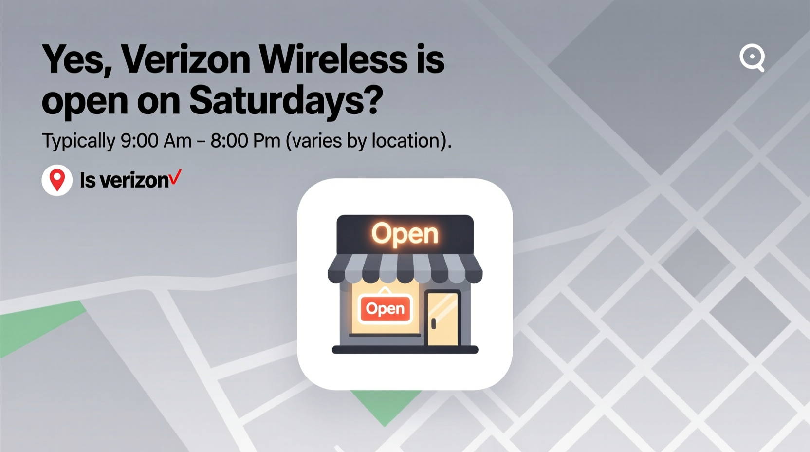 is verizon wireless open on saturdays