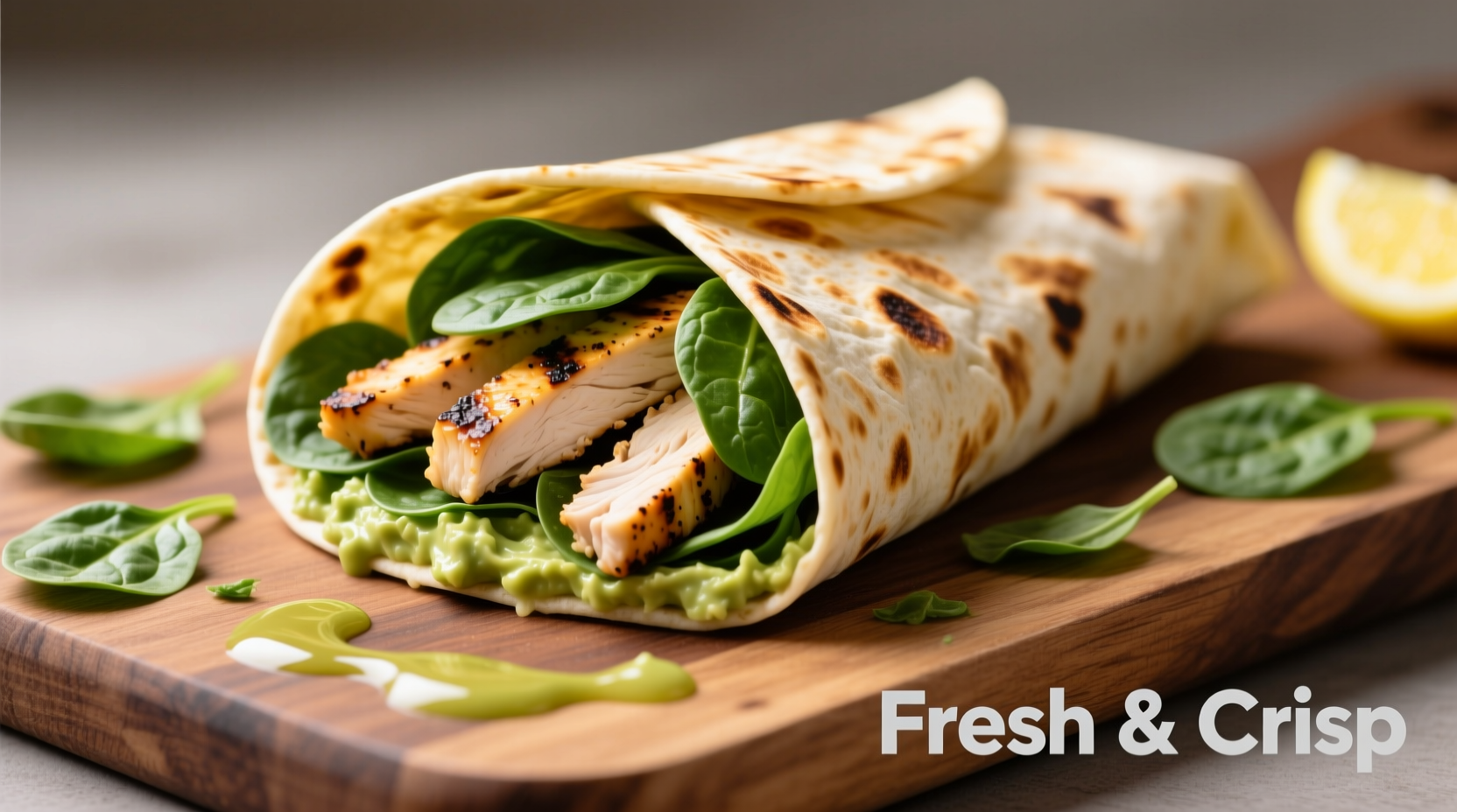 Chicken Spinach Wrap Recipe: Healthy Meal in 20 Minutes