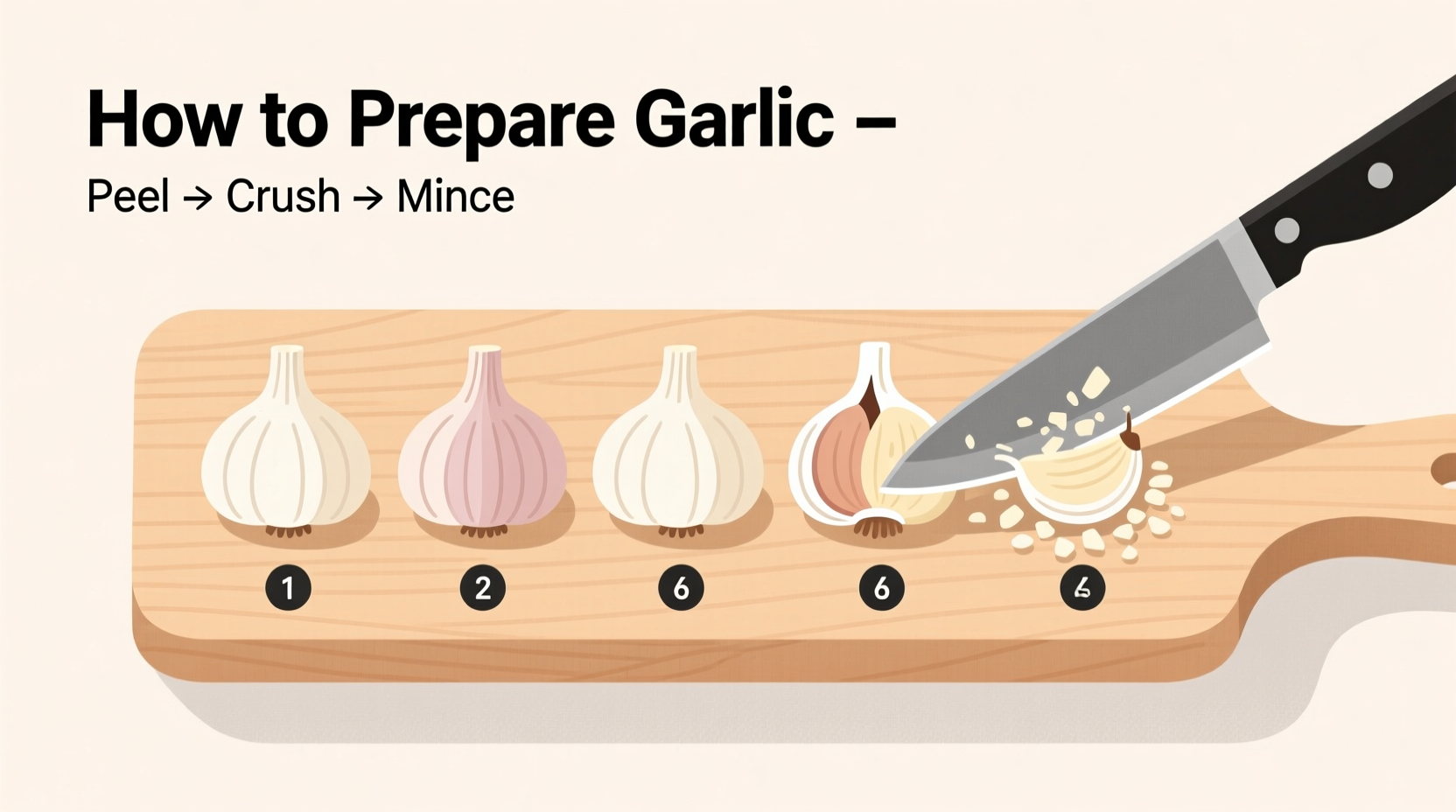 how do i prepare garlic