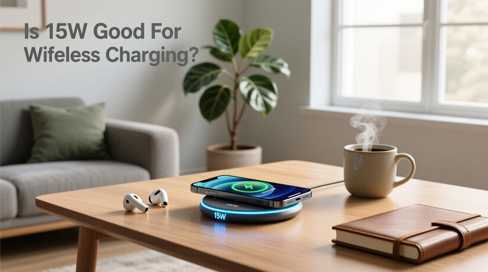 15w wireless charging pad is it fast enough 