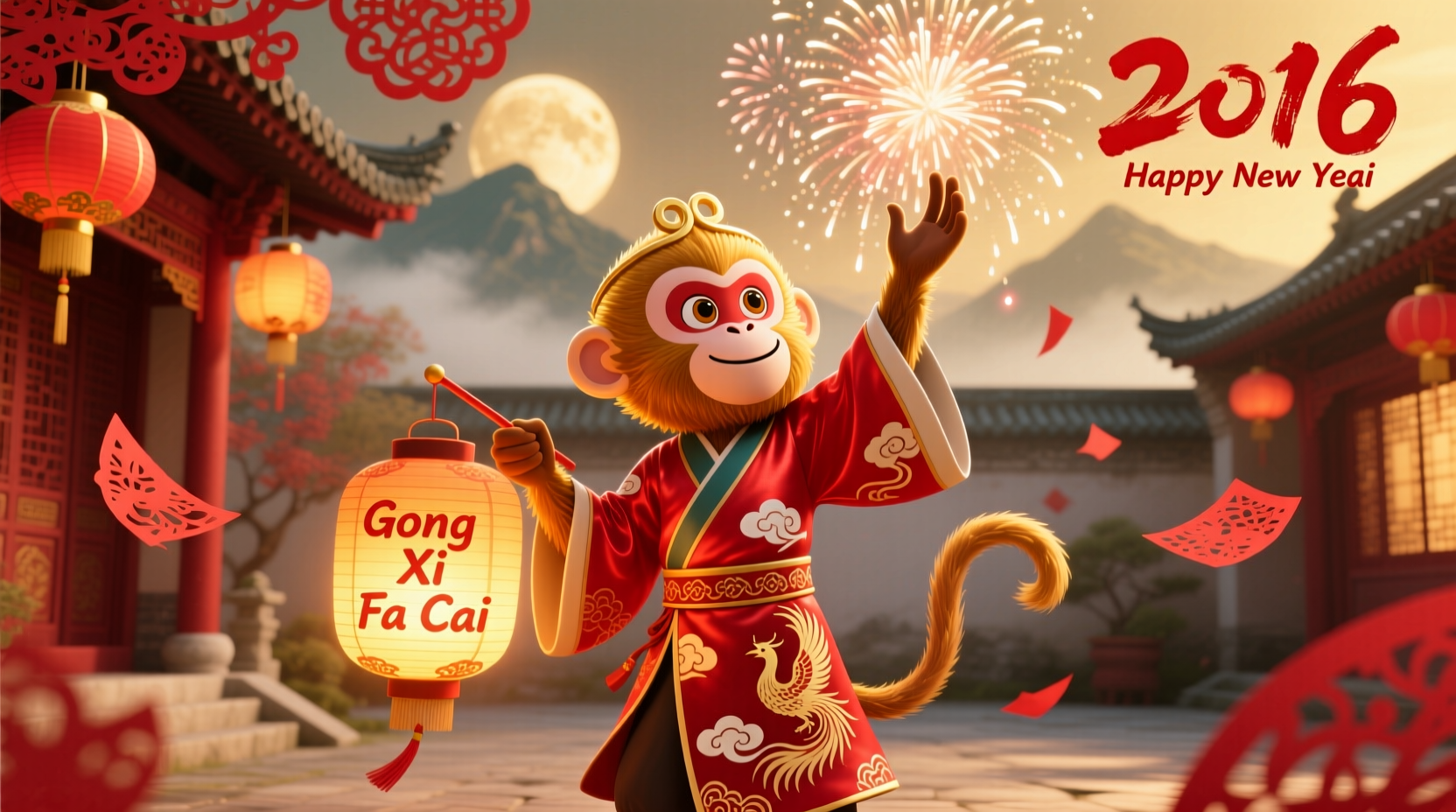 what animal was 2016 chinese new year