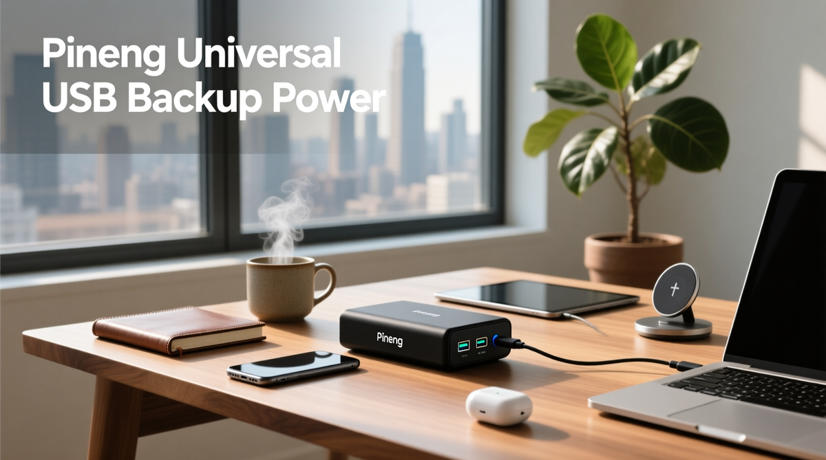 スマホアクセサリー PINENG Universal USB Backup Power How Does a Pineng Universal USB Backup Power Bank Work?