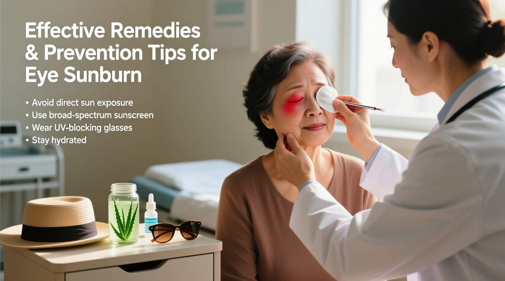 effective remedies and prevention tips for treating eye sunburn safely