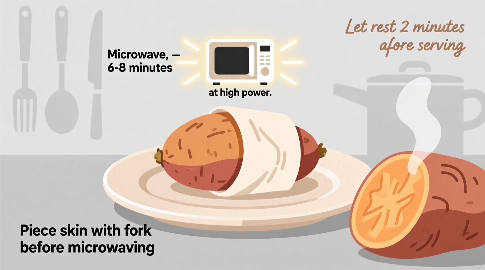 Microwave Sweet Potato: 5-Minute Perfect Results