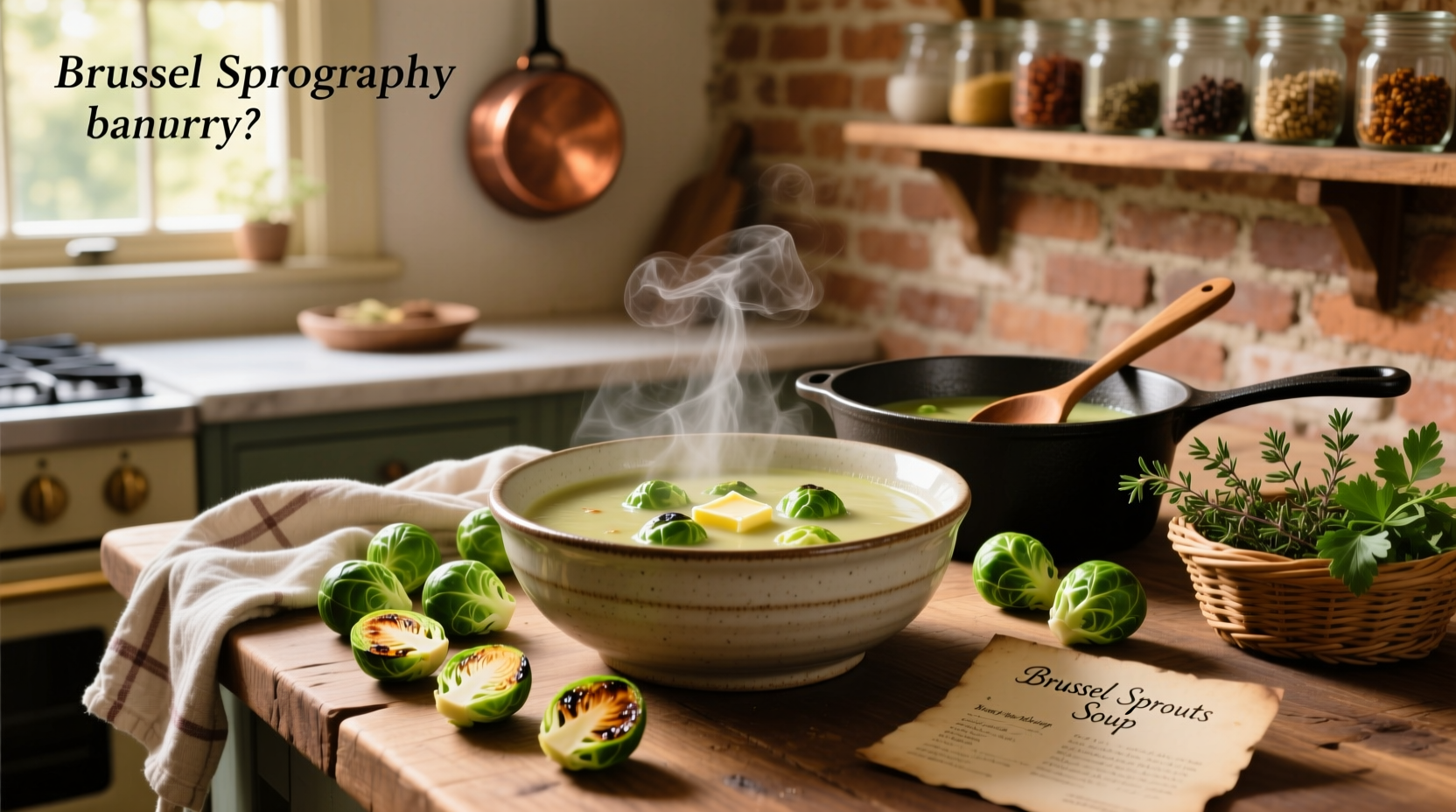 How to Make Brussels Sprouts Soup: A Simple Guide