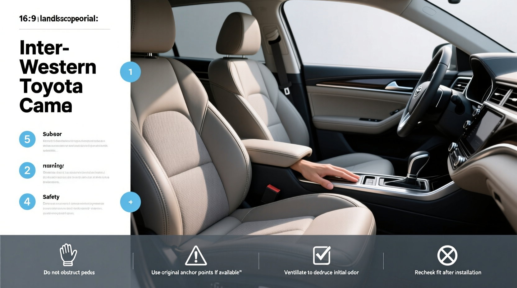 Seat Covers for Toyota Camry 2017 Buying Guide