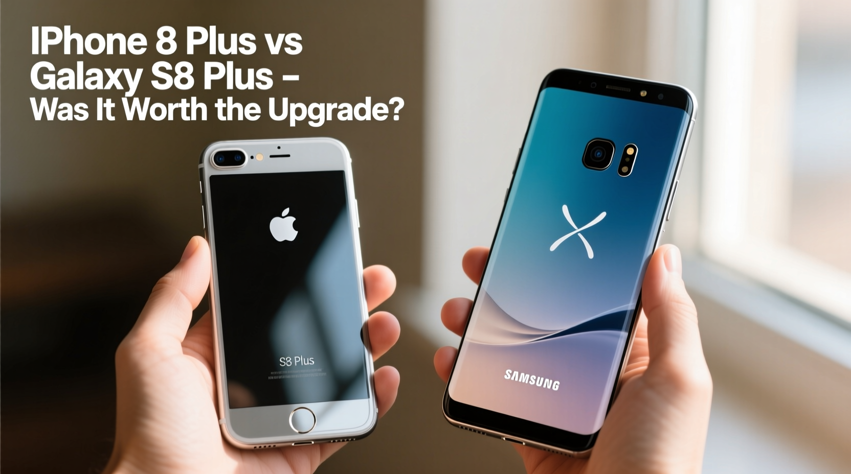 iphone 8 plus vs galaxy s8 plus in hindsight was it worth the upgrade