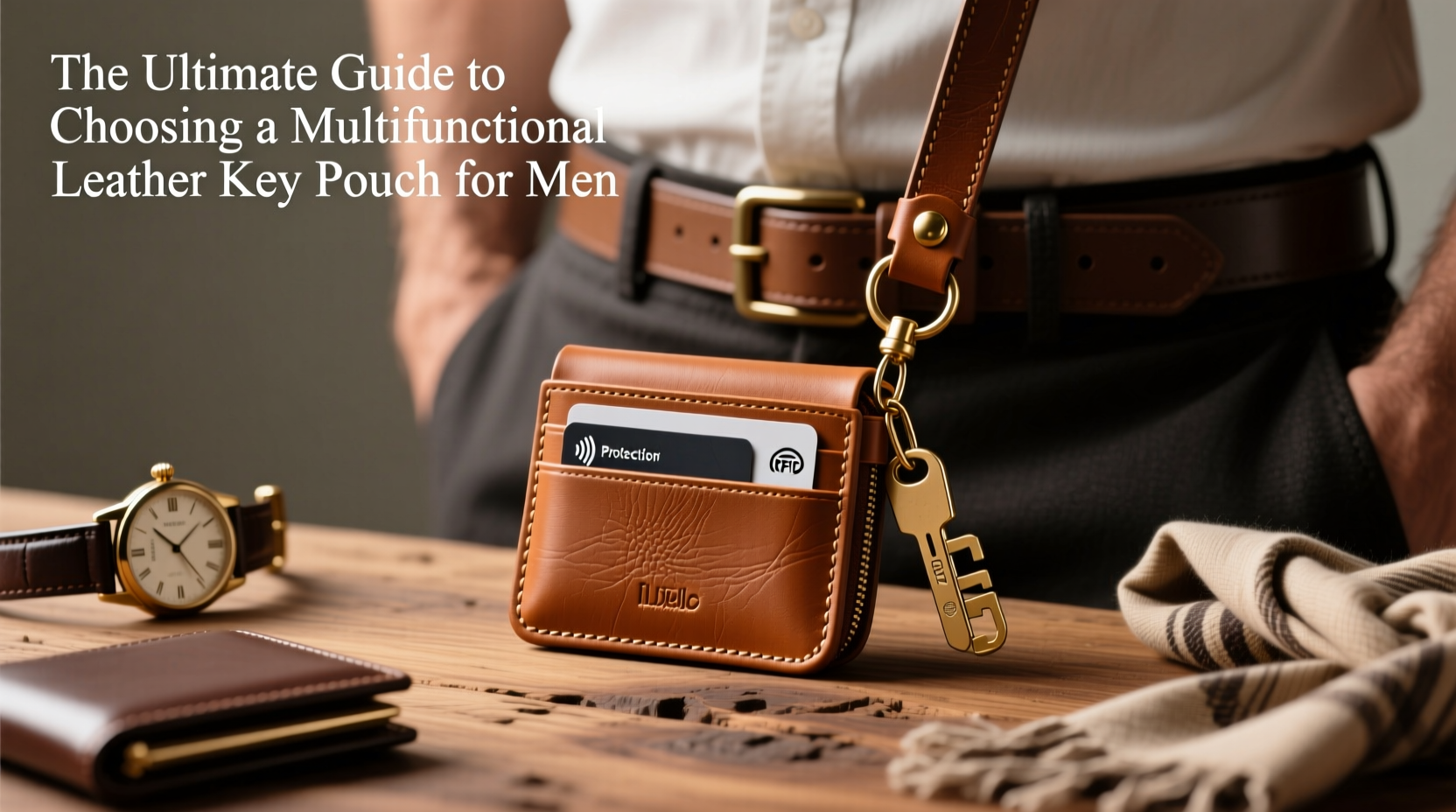 the ultimate guide to choosing a multifunctional leather key pouch for men practical tips and style insights