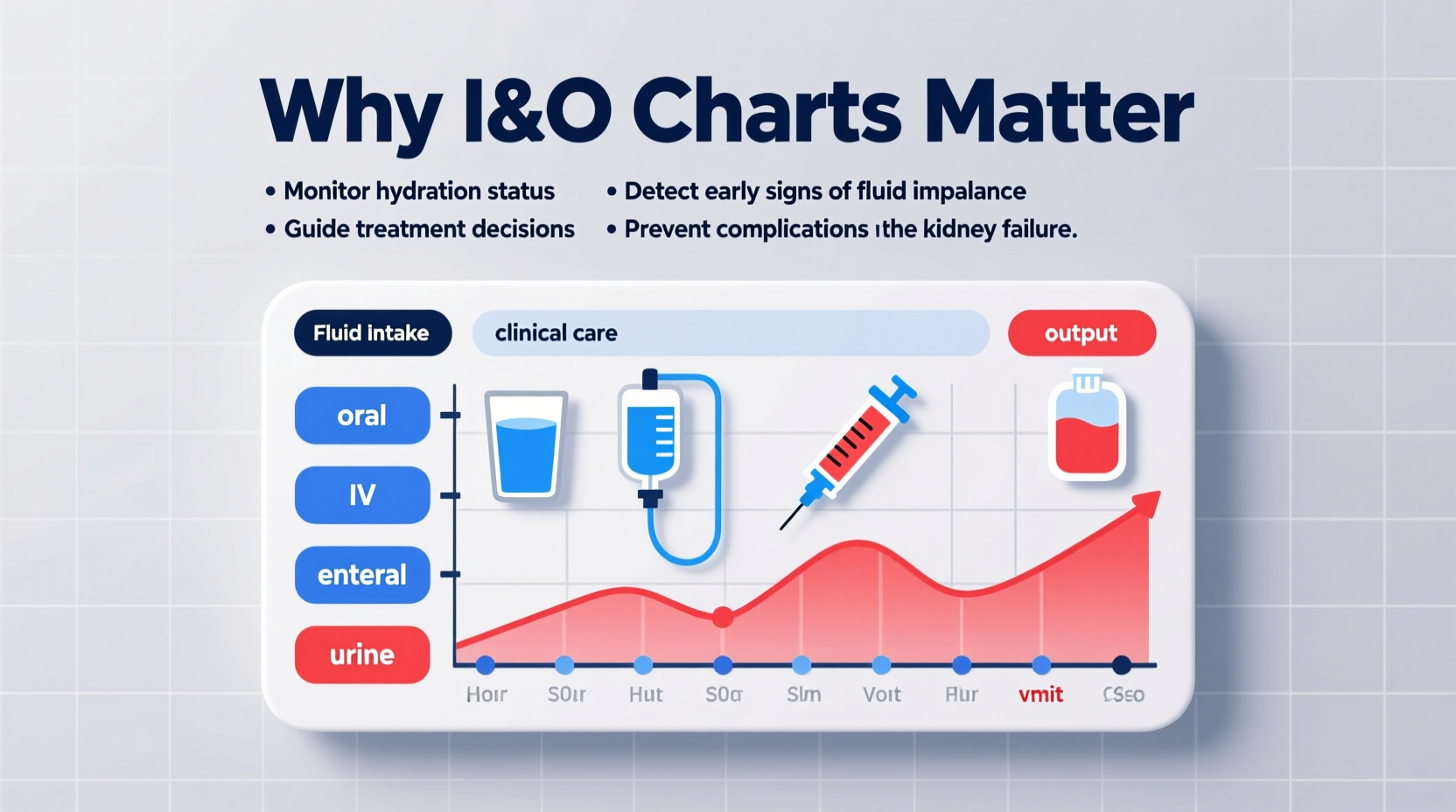 why intake and output charts are important key reasons