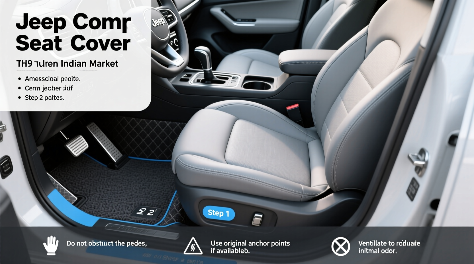 How to Choose Jeep Compass Seat Covers India: Buying Guide