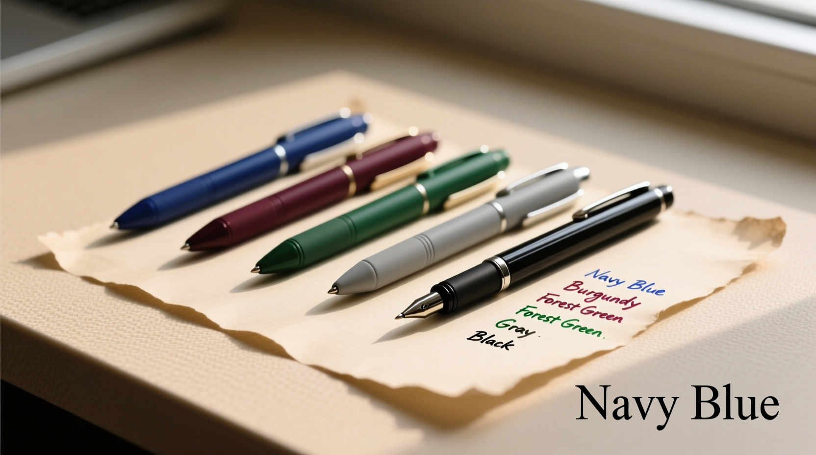choosing the perfect ballpoint pen ink color a practical guide to match your style and purpose